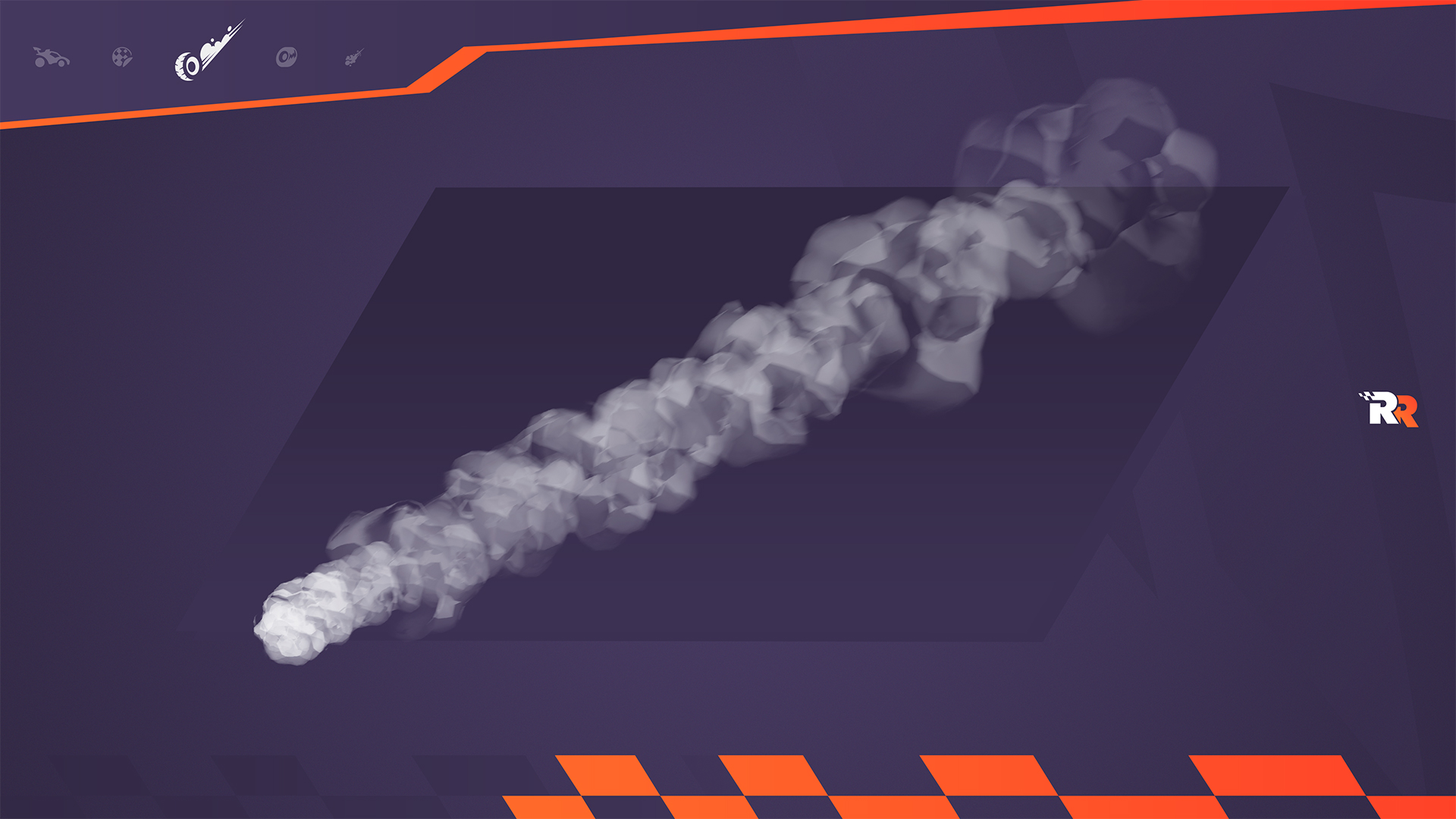 Rocket Racing Drift Smoke Trail